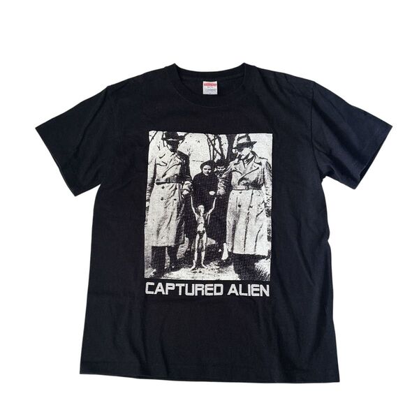 人気 捕らえられた宇宙人 Tシャツ カルト UFO ムー Xファイル M 希少