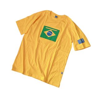 ブラジル代表 サッカー ユニフォーム tシャツ ポケット付き ロゴ y2k 希少