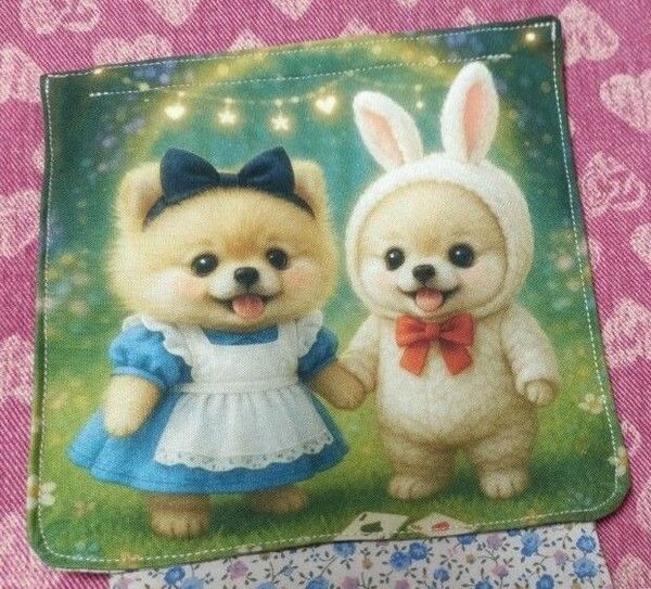 即購入不可。購入前に必ずコメント下さい(*^^*)お値段変更します。ポメラニアンちゃんのトイレットペーパーカバー ハンドメイド