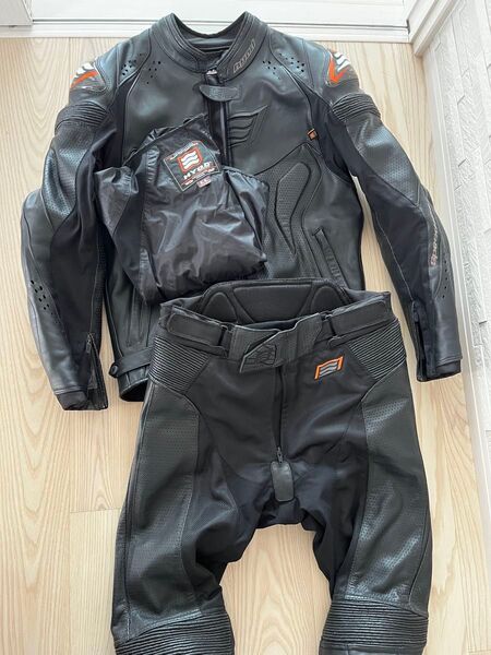 hyod バイクジャケット レザージャケット レザーパンツ LL セット