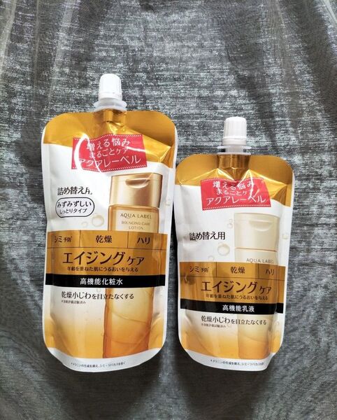 アクアレーベル バウンシングケア ローション M(みずみずしいしっとりタイプ) (詰め替え用) 180ml ・エマルジョン