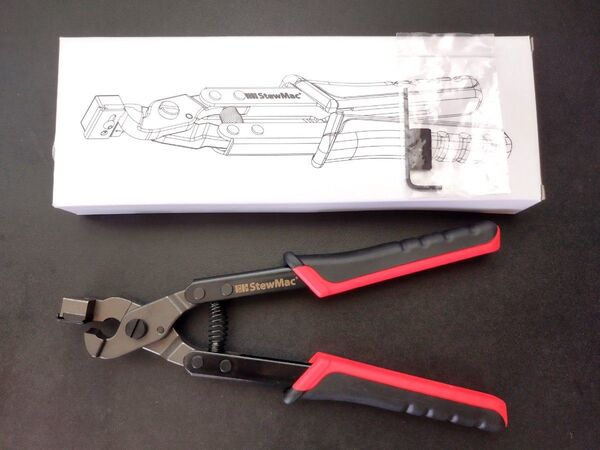 StewMac Deluxe Fret Tang Nipper デラックス フレット タングニッパー ステンレス対応 リペア