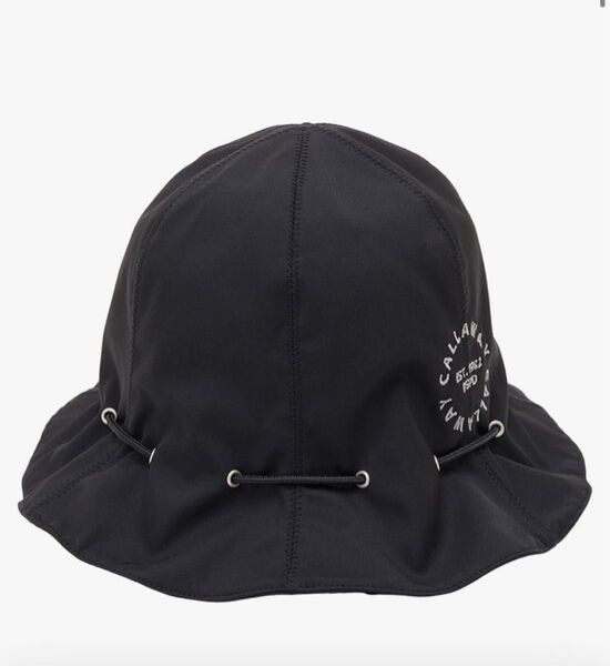 新品Callaway(キャロウェイ) メンズバケットハット (パッカブル仕様)C24291117ブラック黒キャップ帽子ゴルフウェア