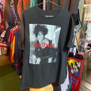 レア オーバーサイズ ホイットニーヒューストン オフィシャル Tシャツ
