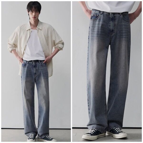 OURDAYS 韓国ブランド Semi wide denim ALUDE デニム ジーンズ Acne Studios ZARA
