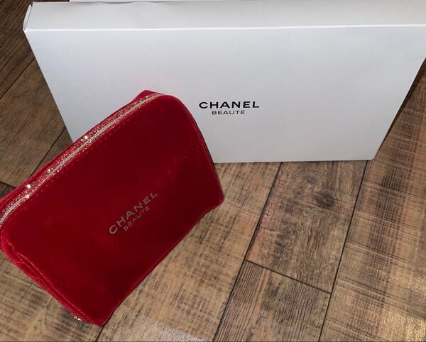 CHANEL シャネル ノベルティポーチ 化粧ポーチ 小物入れ