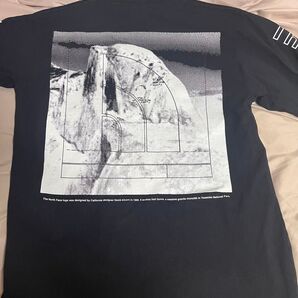 ノースフェイス L/S SLEEVE GRAPHIC TEE_ロングスリーブスリーブグラフィックティー/L/コットン/BLK