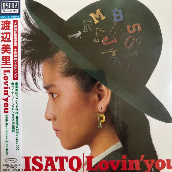 渡辺美里|Lovin'you -30th Anniversary Edition- 紙ジャケット 初回 CD