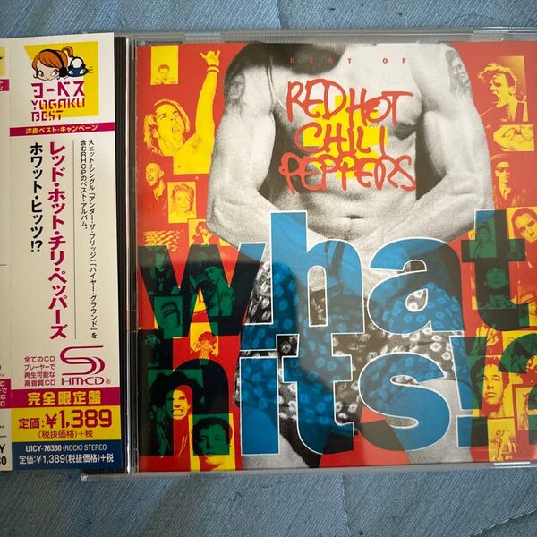 レッド・ホット・チリ・ペッパーズ What Hits!? ベストアルバム shm CD