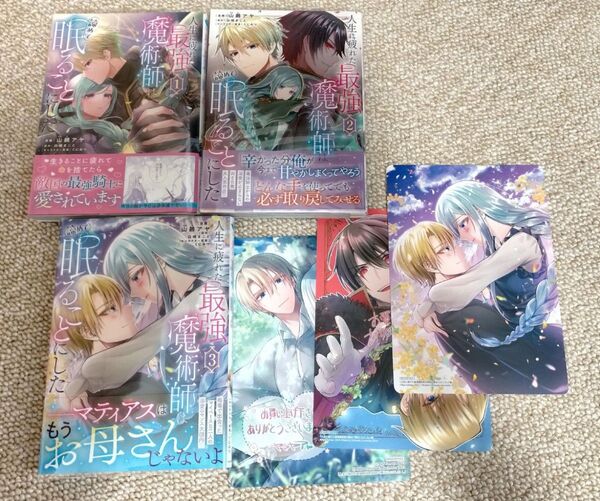 【特典付き】人生に疲れた最強魔術師は諦めて眠ることにした 1~3巻 山鵺アヤ フロースコミックス
