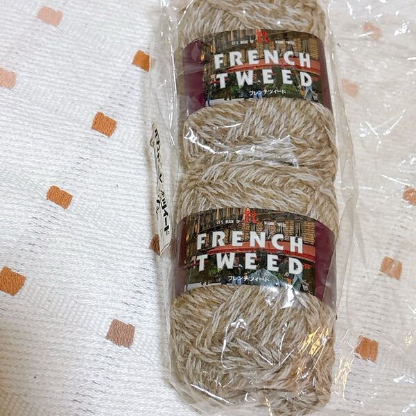 ハマナカ 毛糸 フレンチツイード 2個セット フレンチツィード
