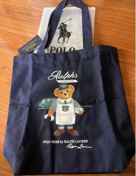 新品 ポロベア トートバッグ ラルフローレン