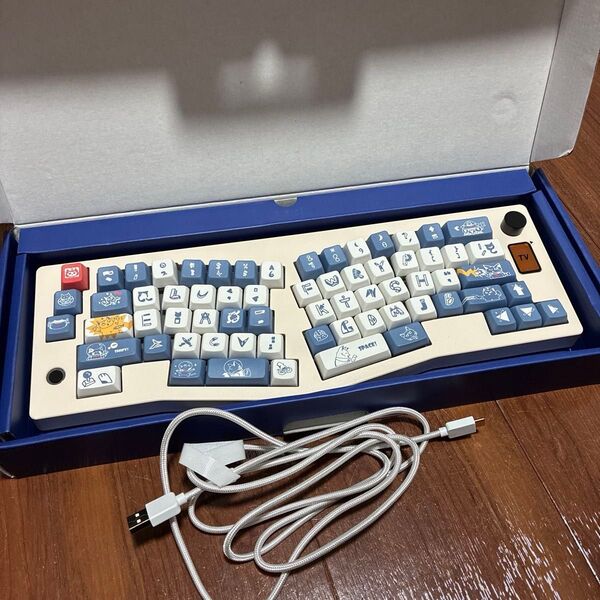 大西配列 カスタムキーボード ABM066