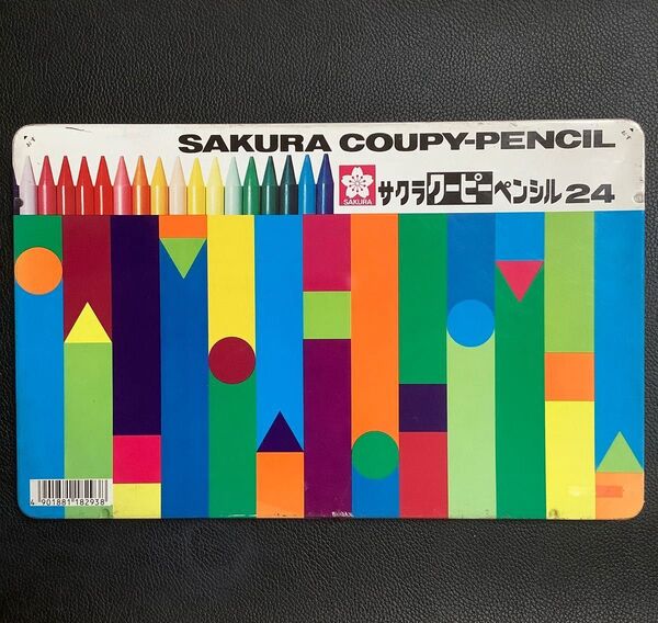サクラクレパス サクラクーピーペンシル 24色