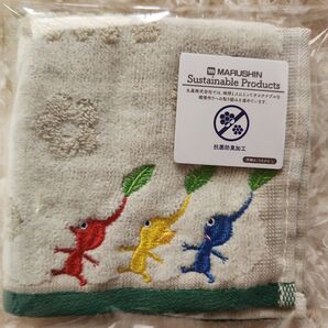 【新品未使用】ピクミンタオルハンカチ ピクミンマーチ