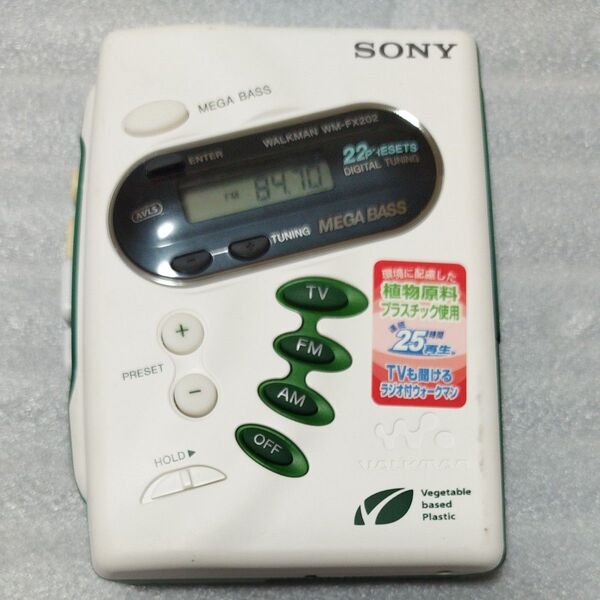 【ジャンク】 ソニー SONY カセットウォークマン WM-FX202