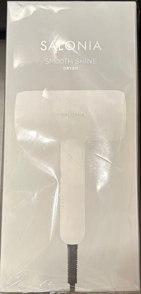 SALONIA サロニア スムースシャインドライヤー ホワイト