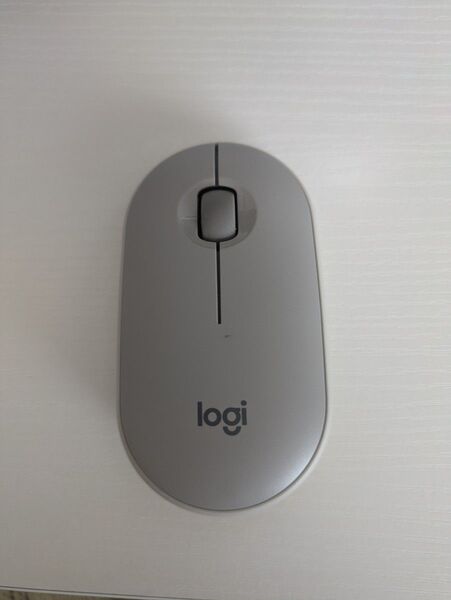Logicool ワイヤレスマウス グレー