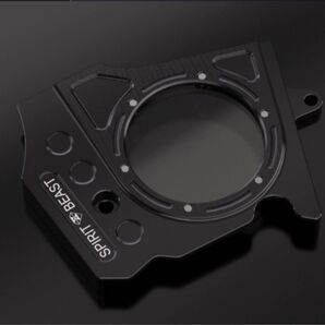 CC110 クロスカブ110 スケルトンスプロケットカバー ブラック