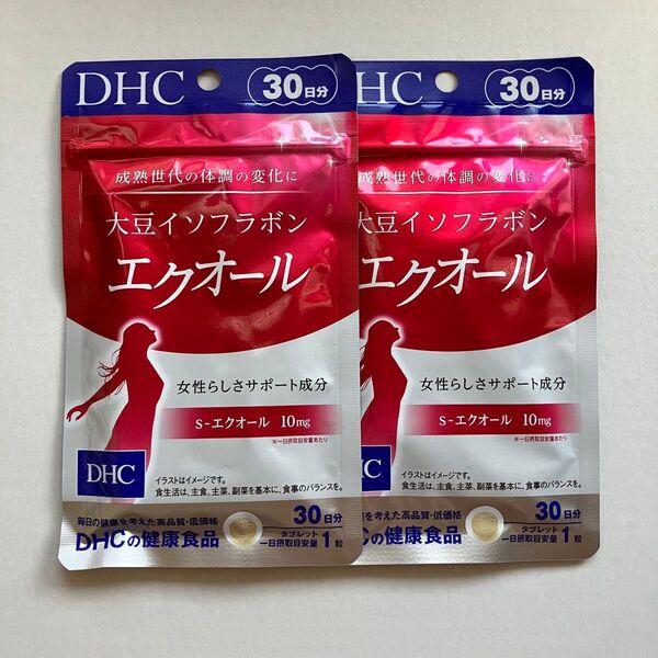 DHC 大豆イソフラボン エクオール 30日分×2袋