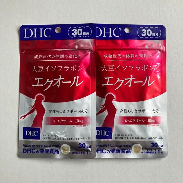 DHC 大豆イソフラボン エクオール 30日分×2袋