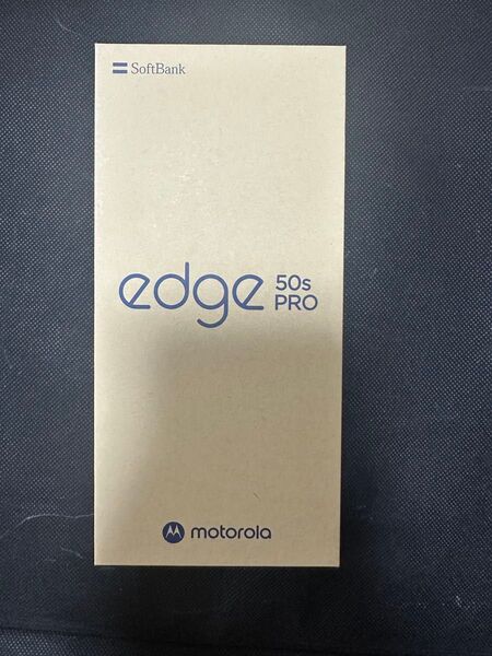motorola edge 50s pro Softbank ブラックビューテイー 本体 SIMフリー