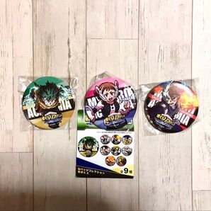僕のヒーローアカデミア THE MOVIE ユアネクスト 缶バッジコレクション A デク・お茶子・轟