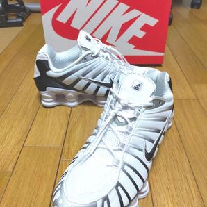 【完売サイズデッドストック】NIKE SHOX TLゼブラカラー ホワイト ブラック メンズ28.0 ウィメンズ28.5 箱あり