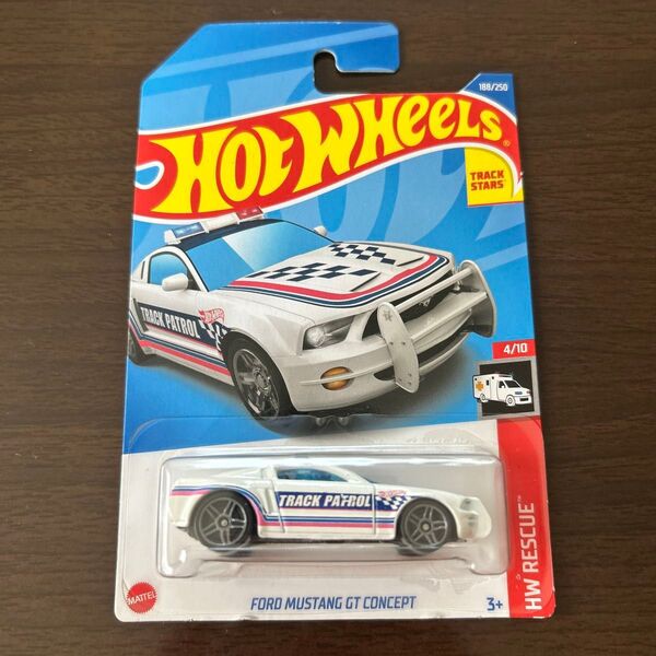 ホットウィール Hot Wheels フォード マスタングFORD MUSTANG GT CONCEPT RESCUE