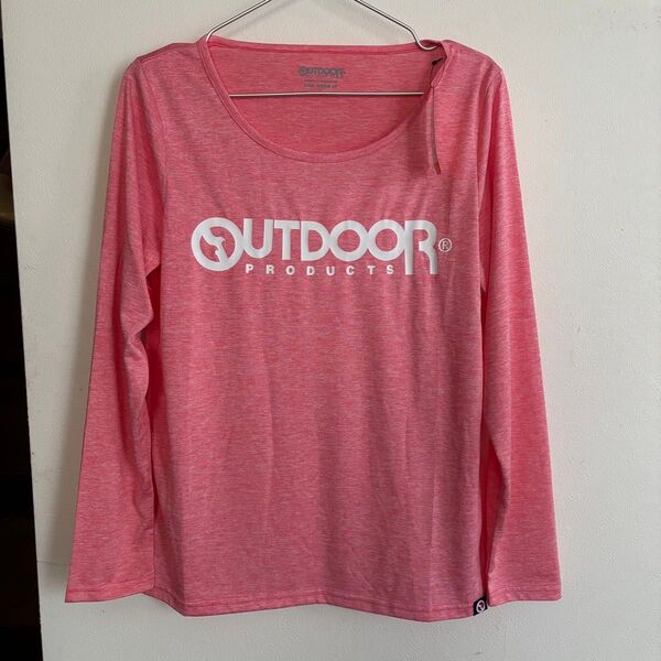 OUTDOOR 長袖Tシャツ カットソー トレーニング スポーツ 練習着 Lサイズ
