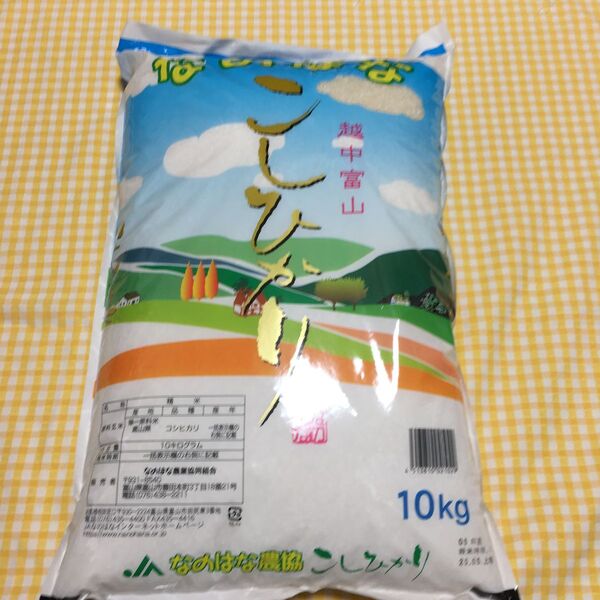 【10kg】 コシヒカリ 富山県産 10kg 精米:2025年5月上旬 送料無料