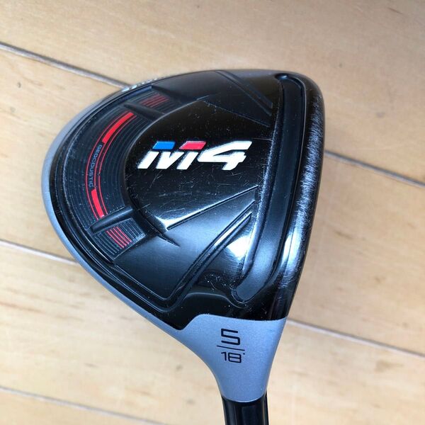 テーラーメイド M4 5番ウッド 18° フブキTM50Sシャフト