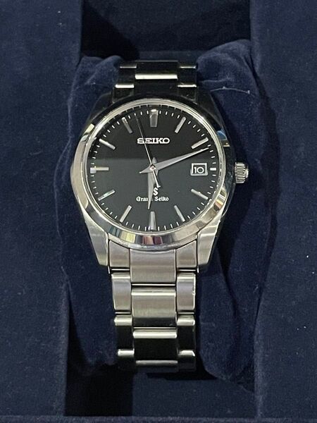 美品 旧ロゴ グランドセイコー Grand Seiko SBGX061 腕時計 ブラック