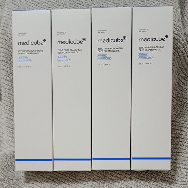 medicube メディキューブ ゼロ ポア ブラックヘッド ディープ クレンジングオイル 4個セット