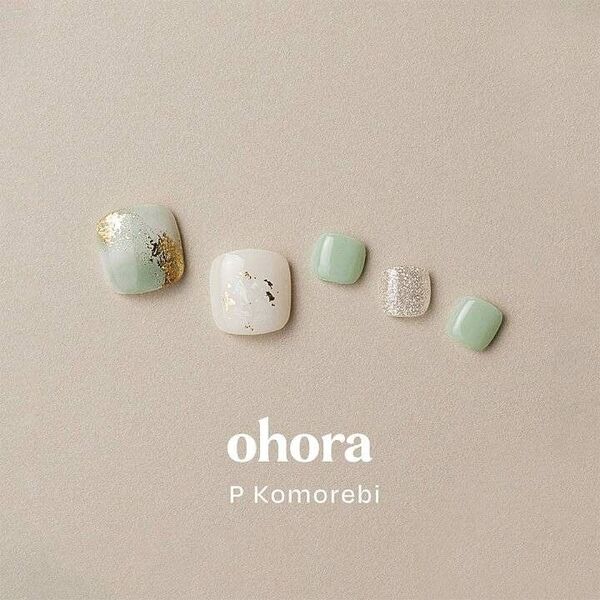 ohora オホーラ P Komorebi ジェルネイル シール セルフネイル フット