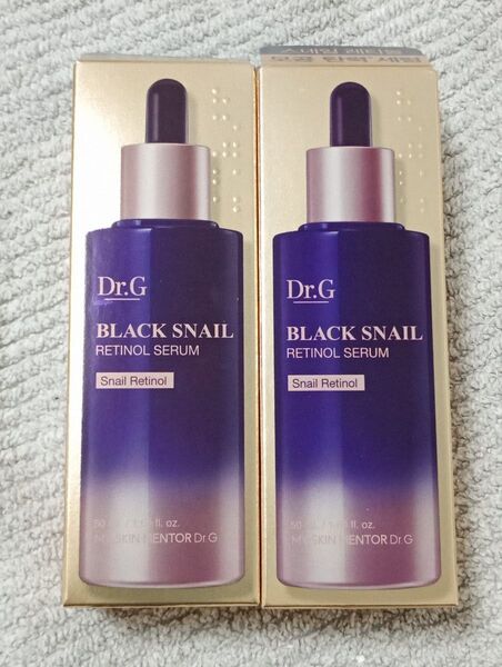 Dr.G ドクタージー ブラック スネイル レチノール セラム 50ml 2個セット