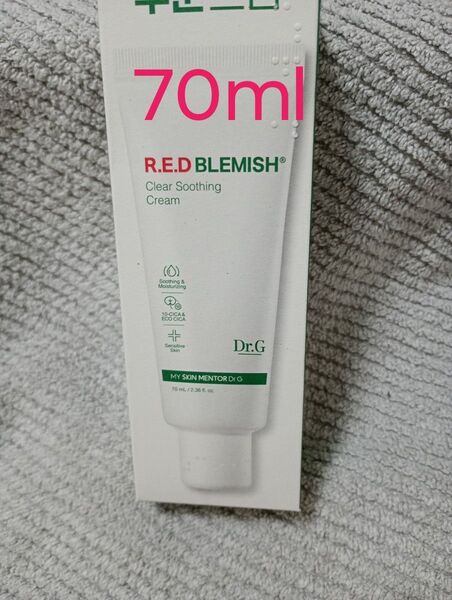 Dr.G ドクタージー レッド ブレッシュ クリア スージング クリーム 70ml チューブタイプ