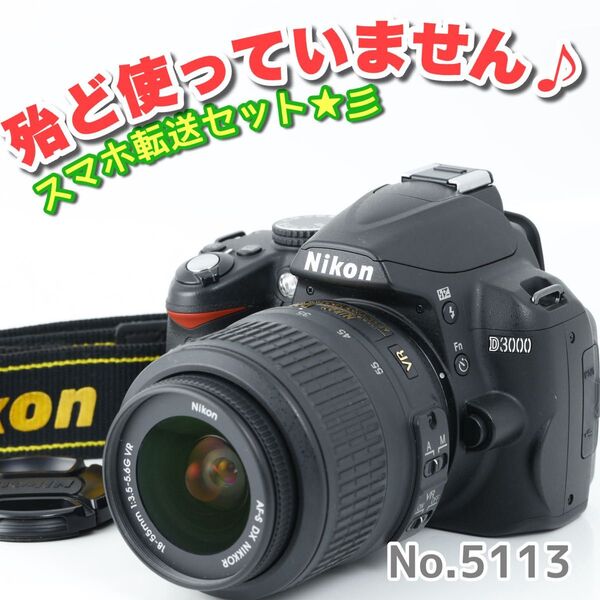 初心者 デジタル一眼レフカメラ ニコン NIKON D3000 スマホ転送