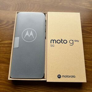 【新品未開封・送料無料即日発送】moto g64y 5g スマホ本体 シルバーブルー ワイモバイル SIMフリー 残債なし