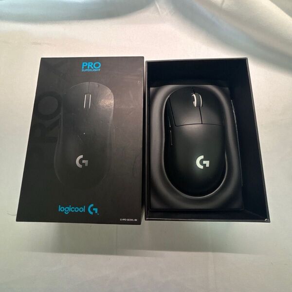 Logicool G PRO X SUPERLIGHT ワイヤレス ゲーミングマウス G-PPD-003WL-BK 63g