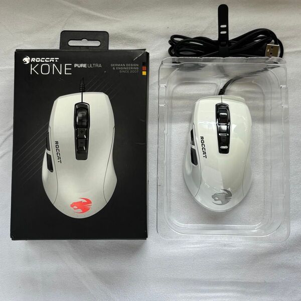 ROCCAT Kone Pure Ultra ROC-11-731 (ホワイト)有線 ゲーミングマウス マウス