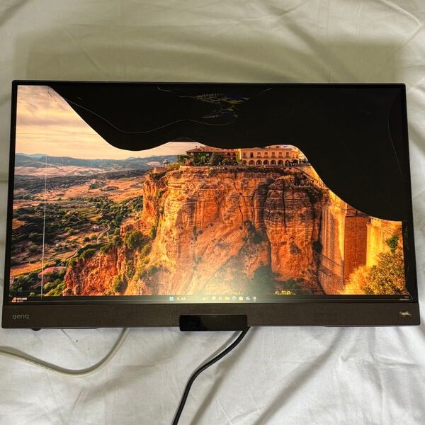 【ジャンク】BenQ MOBIUZ EX2780Q ゲーミングモニター (27インチ/IPS/WQHD/144Hz/5ms)