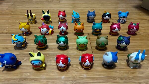 妖怪ウォッチ フィギュア 4体 指人形22体