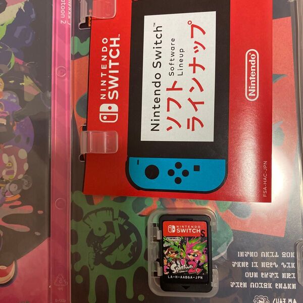 Nintendo ソフト switch スプラトゥーン 箱付き