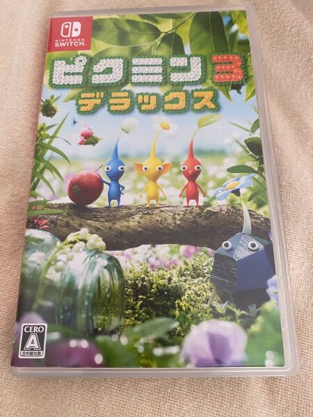 空箱 Switch ピクミン3 デラックス Nintendo ソフトなし