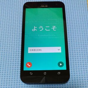 ASUS ZenFone2Laser SIMフリー ジャンク