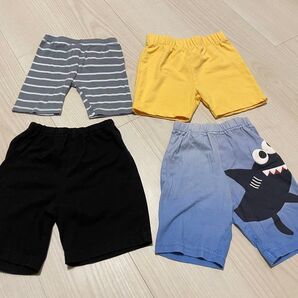 サイズ90 ハーフパンツ 4点セット