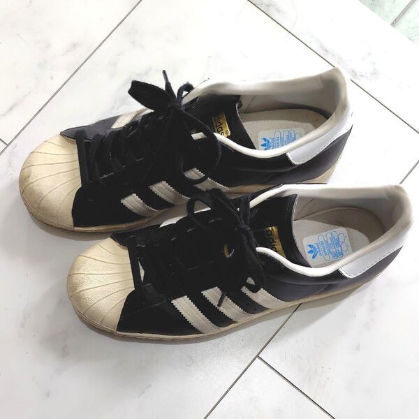 adidas originals スーパースター 26.5cm ブラック/ホワイト