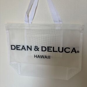 DEAN & DELUCA HAWAII メッシュトートバッグ ホワイト