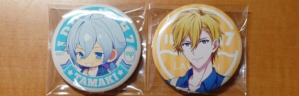 アイナナ アイドリッシュセブン ローソンコラボ 四葉環 六弥ナギ 缶バッジセット